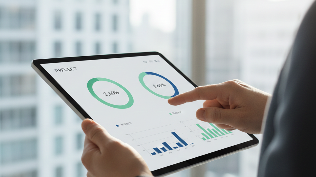 Indicadores simples para acompanhar o projeto sem precisar entender de código